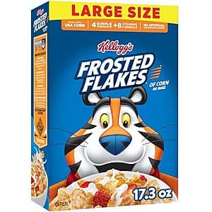 17.3oz Frosted Flakes Breakfast Cereal $3 w/ Subscribe & Save