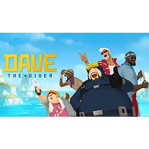 Dave the Diver (Switch / Switch 2 Digital Download) $11
