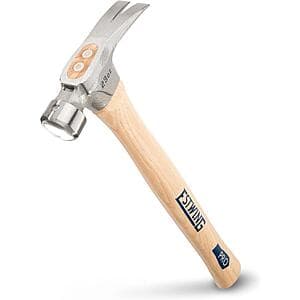 23oz Estwing Pro Rip Claw Hammer w/ Smooth Face & Wood Handle + $0.99 Menards Credit $9 & More + Free Store Pickup