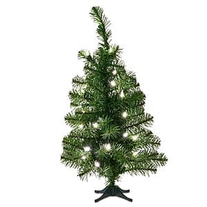2' Holiday Time Mini Noble Spruce Pre-Lit Artificial Christmas Tree $7.35 + Free Store Pickup