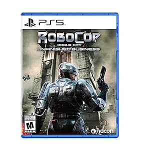 RoboCop: Rogue City: Unfinished Business (PS5) $12 + Free Shipping w/ Prime