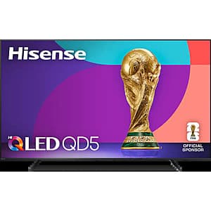 98" Hisense QD5 Series Hi-QLED 4K Smart Google TV (2025 Model) $1000 + Free S&H