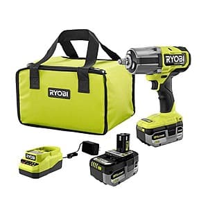 RYOBI ONE+ HP 18V Brushless 4-Mode 1/2" Impact Wrench Kit w/ 2x 4.0Ah HP Batteries $169 + Free Shipping