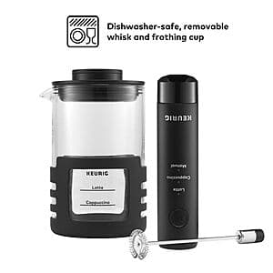 Keurig SimpleCafé Frother w/ Microwave-safe Cup, Preset Modes & USB-Rechargable $11.25 + Free Shipping