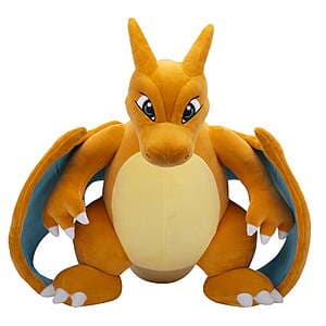 Walmart+ Members: 24'' Pokémon Plush: Charizard, Dragonite, Pikachu & More $25 each + Free Shipping