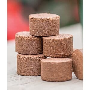 72-Ct 22.5-mm Burpee Coir Seed Starting Super Growing Pellets $3.95