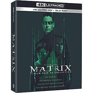 The Matrix: 4-Film Deja Vu Collection (4K Ultra HD + Blu-Ray) $35 + Free S/H