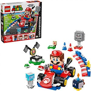 278-Pc LEGO Super Mario Interactive LEGO Mario & Kart $44 + Free S&H