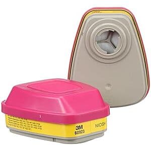 1-Pair 3M P100 Vapor, Gases, Particulates Respirator Cartridge Filters (60923) $10.45 w/ Subscribe & Save