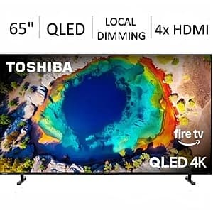 65" Toshiba M550 Series QLED 4K UHD Smart Fire TV $370 + Free Shipping