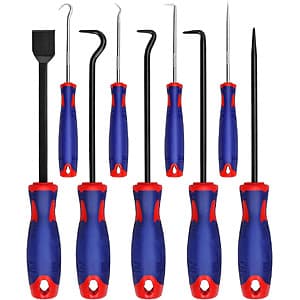 9-Pc WORKPRO Precision Automotive Pick Hook Set w/ Scraper $12.55 + Free S&H