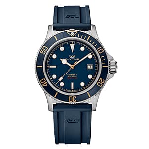 Glycine Combat Sub Sport 42mm automatic watch with Swiss-made movement in a classic stainless steel case.