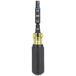 10-in-1 Klein Tools 32528HD KNECT Impact Multi-Bit Screwdriver Nut Driver $17.80 or Less