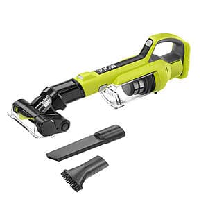 Factory Blemished: RYOBI ONE+ 18V Hand Vacuum w/ Powered Brush $58.50 + Free S&H