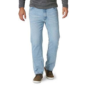 Wrangler Men's & Big Men's Jeans w/ Flex (Regular or Relaxed Fit) $13