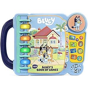 VTech Bluey Book of Games w/ Sounds, Phrases & Melodies Electronic Learning Toy $9.95