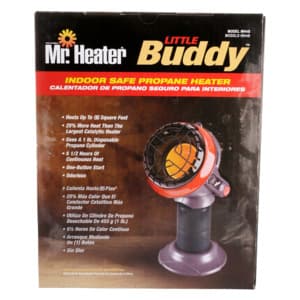 Mr. Heater 3,800 BTU Little Buddy Portable Radiant Propane Heater $32.45