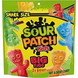 12-Oz Sour Patch Kids Soft & Chewy Candy (Big Kids) 2 for $5.85 w/ Subscribe & Save