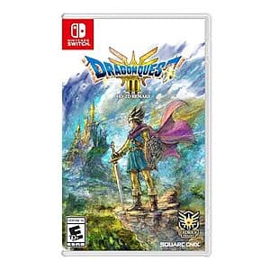 Dragon Quest III HD-2D Remake (Nintendo Switch) $35
