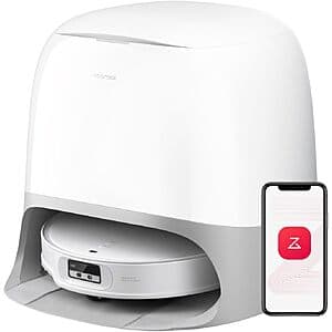 roborock Qrevo CurvX Ultra Slim Robot Vacuum w/ Thermo+ 3.0 Dock (White) $750 + Free S&H