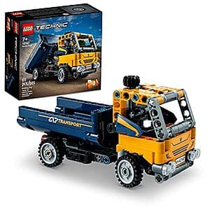 177-pc LEGO Technic Dump Truck Building Kit (42147) $9.10