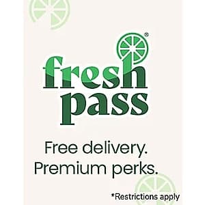1-Year FreshPass Annual Grocery Delivery Membership w/ $5 Monthly Credit Perk $49 (Valid at Vons, Albertson's, Safeway, Acme & More)
