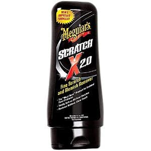 7-Oz Meguiar's Scratch-X 2.0 Fine Scratch & Blemish Remover $6 + Free S&H w/ Amazon Prime