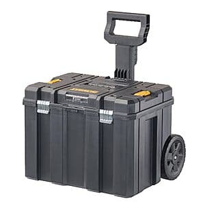 17" DeWALT TSTAK Mobile Storage Deep Box w/ Wheels $72 + Free S&H