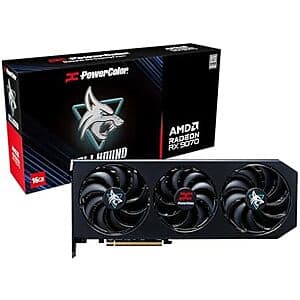 PowerColor Hellhound AMD Radeon RX 9070 16GB GDDR6 PCIe 5.0 Graphics Card $554 + Free S&H
