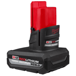 Milwaukee 48-11-2450 M12 Redlithium High Output XC5.0 Battery Pack $56 + $10 Shipping