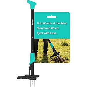 40" Garvee Stand-Up Weed Puller w/ 4-Claw Ejector $20