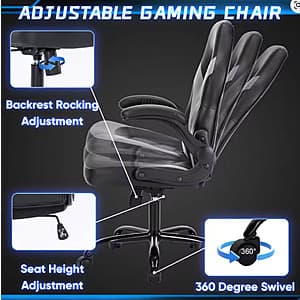 JHK Ergonomic Office Computer Home Gaming Desk Chair (various) $41 + Free Shipping