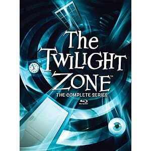 The Twilight Zone Complete Series Blu-ray box set collection.