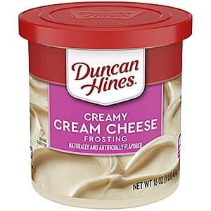 16-oz Duncan Hines Creamy Cream Cheese Flavored Frosting $1.05 w/ Subscribe & Save