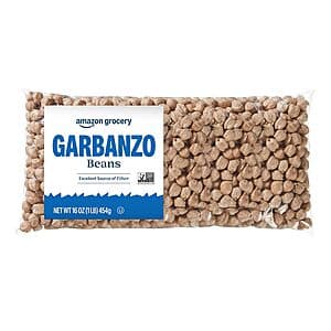 Select Regions: 16-Oz Amazon Grocery Dried Garbanzo Beans $0.90