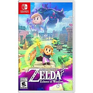 Nintendo Switch Physical Games: The Legend of Zelda: Echoes of Wisdom $35 & More + Free S/H w/ Amazon Prime