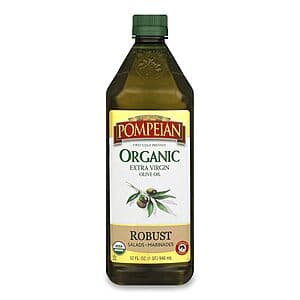 32-Oz USDA Pompeian Organic Robust Extra Virgin Olive Oil $7 w/ Subscribe & Save