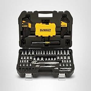 108-Piece DeWALT Mechanics Tools Kit & Socket Set $61.45 + Free Shipping