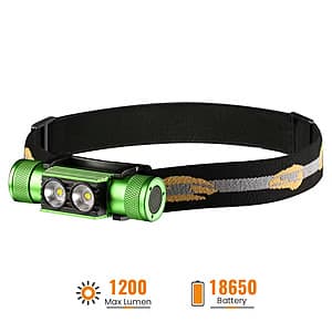 Sofirn H25A 2400 Lumens Rechargeable SST40 LED Headlamp w/ 18650 Battery $12.10 + Free S&H