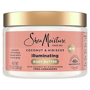 11.5-Oz SheaMoisture Body Butters: Illuminating or Deeply Moisturizing $4.50