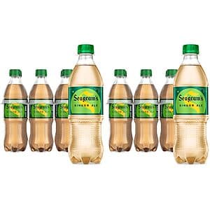 12-Pk 16.9-Oz Seagram's Ginger Ale Soda $6.25 w/ S&S