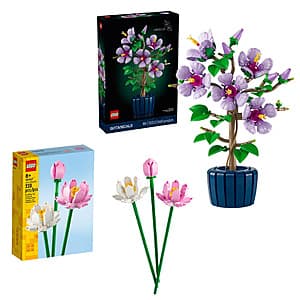 Costco Members: LEGO Botanicals Bundle: Hibiscus Flower & Lotus Flower Set $50 + Free S/H