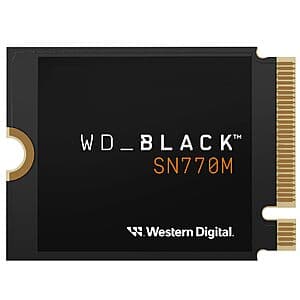2TB WD_BLACK SN770M M.2 2230 NVMe Solid State Drive SSD $177 + Free Shipping