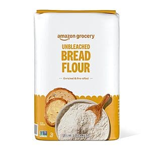 5-lbs Amazon Grocery Enriched Unbleached Bread Flour $2.15 w/ S&S