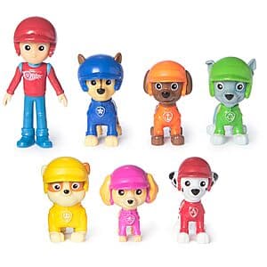 7-Piece Paw Patrol Rescue Wheels Figure Gift Pack Set $8.30
