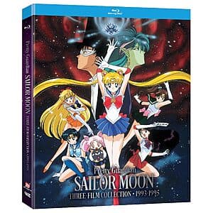 Sailor Moon: 3-Film Collection (1993-1995) (Blu-Ray) $14.50