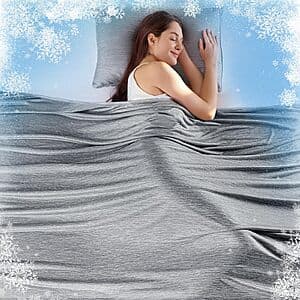 50" x 60" KMUSET Double-Sided Arc-Chill Cooling Blanket (Twin) $9.45