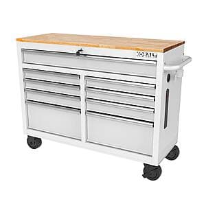 46" Kobalt 9-Drawer Rolling Wood Top Work Bench (White, Pink or Blue) $298 + Free Store Pickup