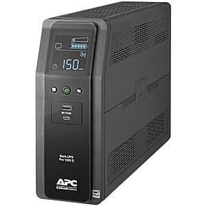 APC UPS 1500VA Sine Wave UPS Battery Backup $223.40 + Free S&H