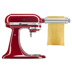 KitchenAid Stainless Steel Pasta Roller Attachment (Silver) $41 + Free Shipping